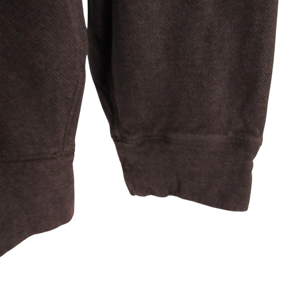 Polo Ralph Lauren Mens Brown Quarter Zip Knit Pullover XL Long Sleeves Classic - Picture 4 of 11